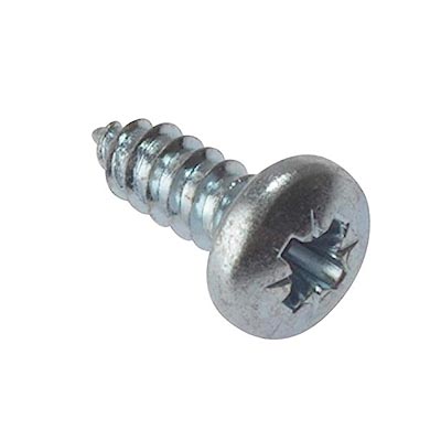 AJLAN CORSAL THREAD ZINC WHITE SCREW 8*3(200PCS)